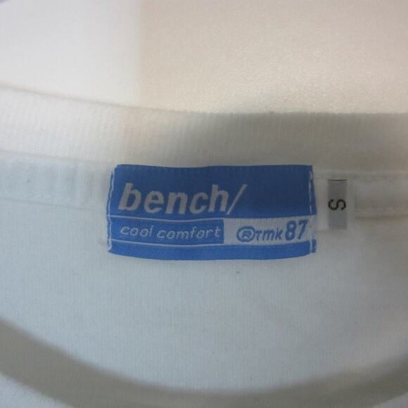 Y2K Streetwear Graphic White T-Shirt Bench/ Small – “Better Naïve Than Jaded” - Picture 7 of 8